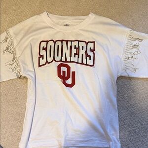 OU Sooners Bedazzled Shirt